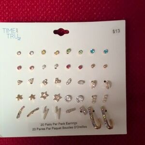 Time and Tru Colorful Earring Collection